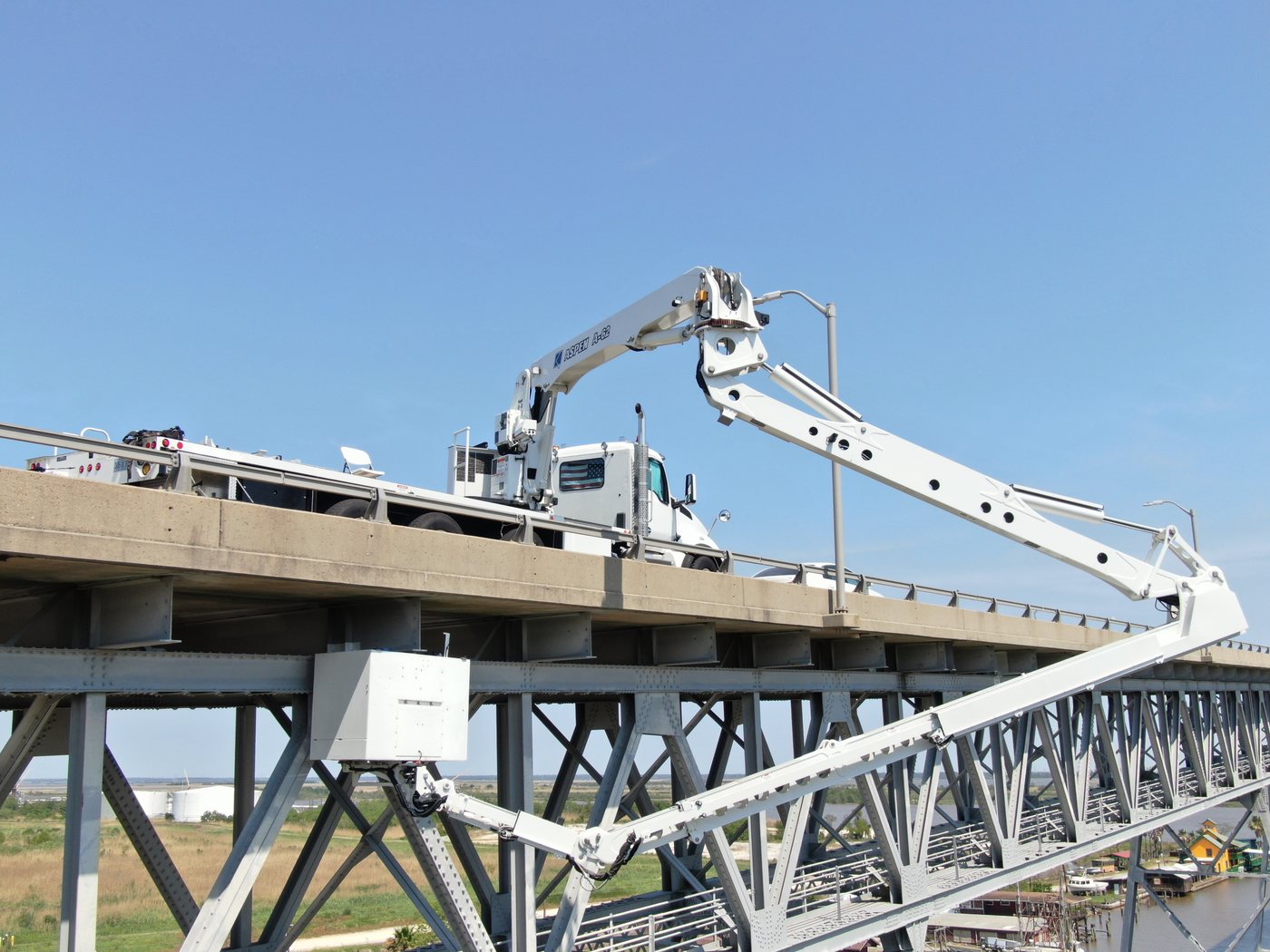 Aspen A-62 on a bridge span